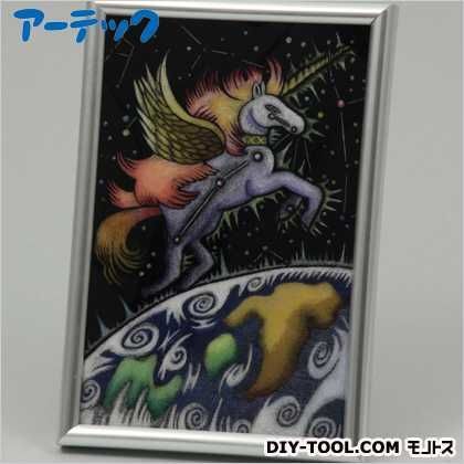 ポリエステル製アートガラス小メタリックフレーム 13560 1