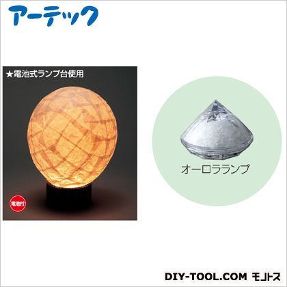 和紙シェード(電池式ランプ台付)