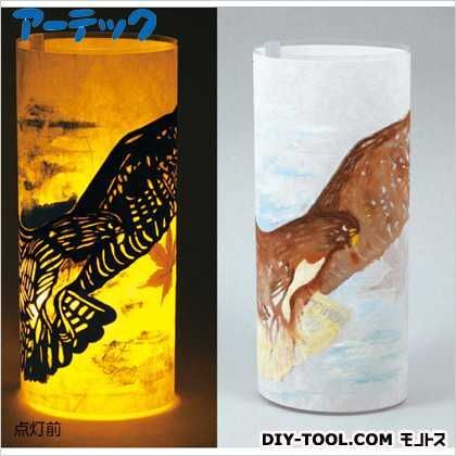 和紙アートオーロラランプ付 13703 1