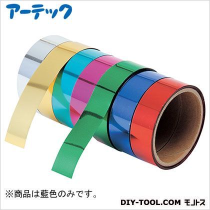ミラーテープ10本組 藍色 14014 1