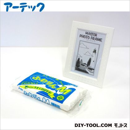 ねんどフォトフレームふわりん(軽量粘土)M付 23273 1