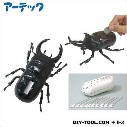 粘土の昆虫型貯金箱まいるどスーパーライト付 23691 1