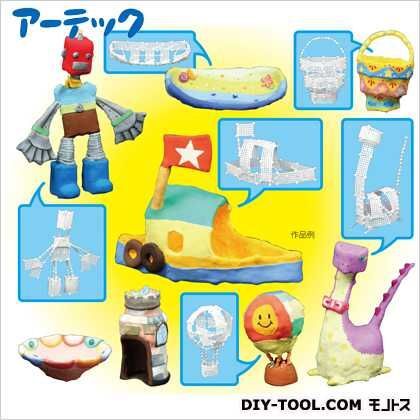 ねんどのそうぞうブロック芯材プルルホワイト