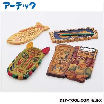 木彫ペン皿(桂)A未加工(14x90x240mm) 30600 1