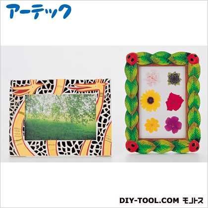 木彫写真立て(しな) 31231 1