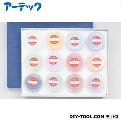 七宝絵具セットA(不透明)12色入り 37400 1