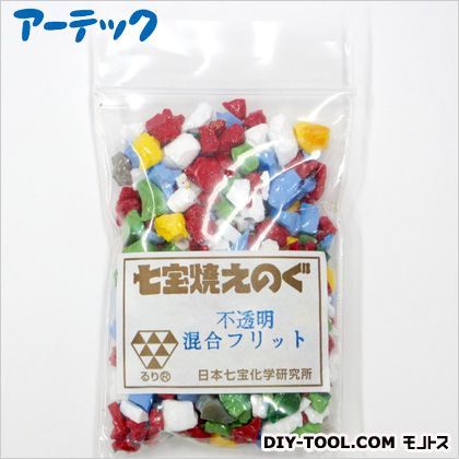 粒絵具(フリット)100g容器入不透明混合 37633 1