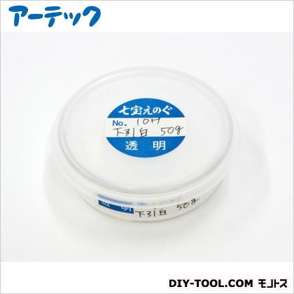 七宝絵具下引白No.10H50g容器入 37637 1