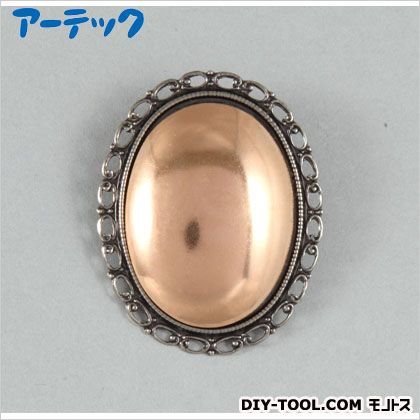 七宝素材ブローチB-58(銀古美)★ 37662 1
