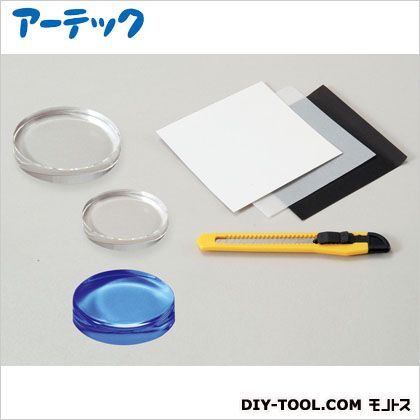 ペーパーウエイトクリスタル小セット(サンドブラスト) 38022 1