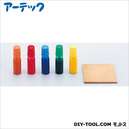和紙染め絵具(ベニヤ付)5色組(説明書入) 38071 1