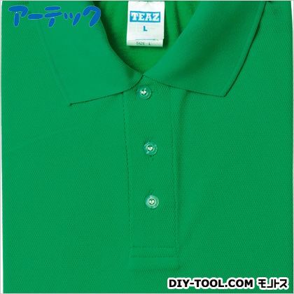 コットンカラーポロシャツSイエロー