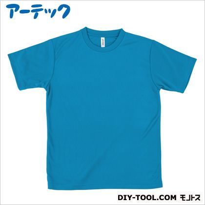 ライトドライTシャツLターコイズ034