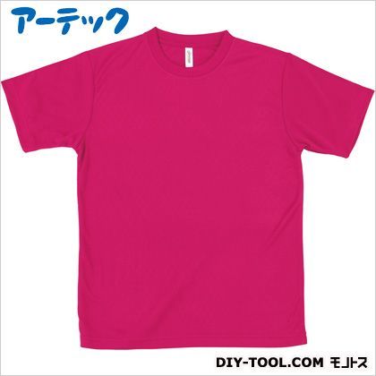 ライトドライTシャツLLホットピンク146