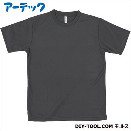 ライトドライTシャツSダークグレー187