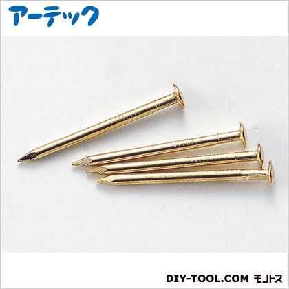 しんちゅうメッキ釘25mm100本