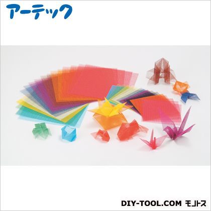 カラーメッシュ折紙150mm角10色20枚組 45515 1