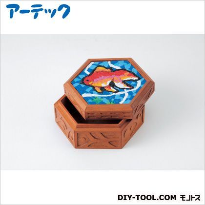 マルチ六角箱(プラモザイク工芸) 56990 1