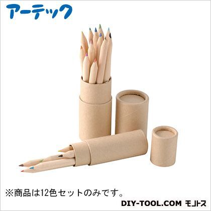 12色いろえんぴつ(紙筒ケース入) 73007 1