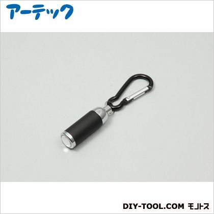 カラビナ付ミニLEDライトブラック 76579 1