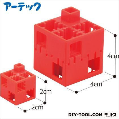 Lブロック四角6pcs赤 76789 1点