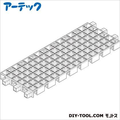 Artecブロックベース長方形ヘッダーPP袋付 77914 1点