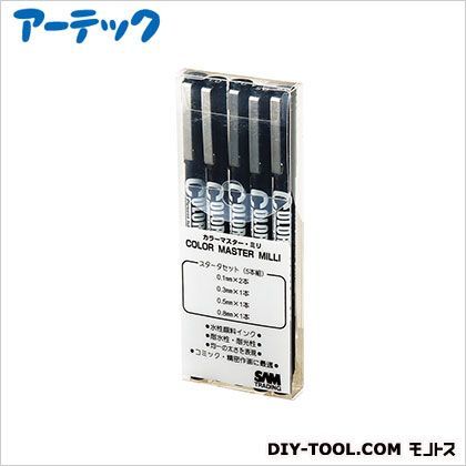 S.Mカラ-マスタ-ミリ5本セット 129164 1