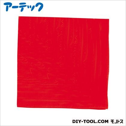 バンダナ無地赤約550×550mm 1612 1