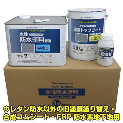 中塗りグレー/上塗り遮熱グレー 00001-23074