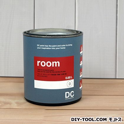 かべ紙に塗る水性塗料Room(室内壁用ペイント) 【0195】Mossy Shade 約0.9L 1