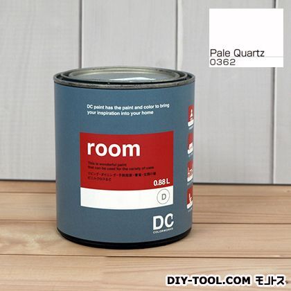 かべ紙に塗る水性塗料Room(室内壁用ペイント) 【0362】Pale Quatz 約0.9L 1