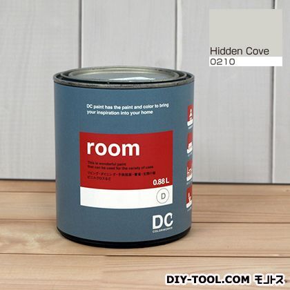 かべ紙に塗る水性塗料Room(室内壁用ペイント) 【0210】Hidden Cove 約0.9L 1