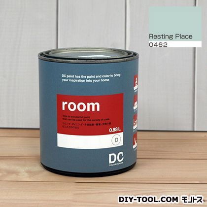 かべ紙に塗る水性塗料Room(室内壁用ペイント) 【0462】Resting Place 約0.9L 1