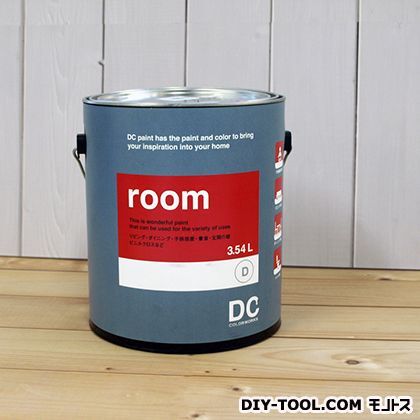 かべ紙に塗る水性塗料Room(室内壁用ペイント) 【0195】Mossy Shade 約3.8L 1