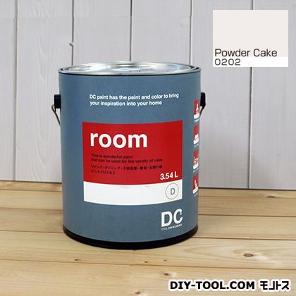 かべ紙に塗る水性塗料Room(室内壁用ペイント) 【0202】Powder Cake 約3.8L 1