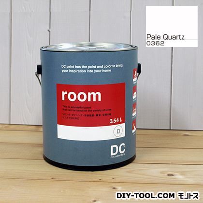 かべ紙に塗る水性塗料Room(室内壁用ペイント) 【0362】Pale Quatz 約3.8L 1