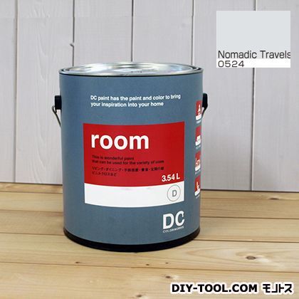 かべ紙に塗る水性塗料Room(室内壁用ペイント) 【0524】Nomadic Travels 約3.8L 1