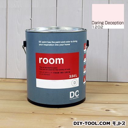 かべ紙に塗る水性塗料Room(室内壁用ペイント) 【1202】Daring Deception 約3.8L 1
