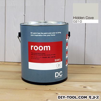かべ紙に塗る水性塗料Room(室内壁用ペイント) 【0210】Hidden Cove 約3.8L 1