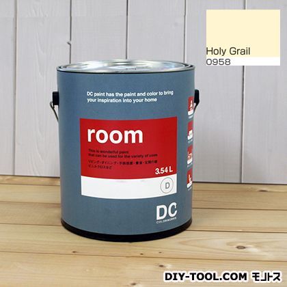 かべ紙に塗る水性塗料Room(室内壁用ペイント) 【0958】Holy Grail 約3.8L 1