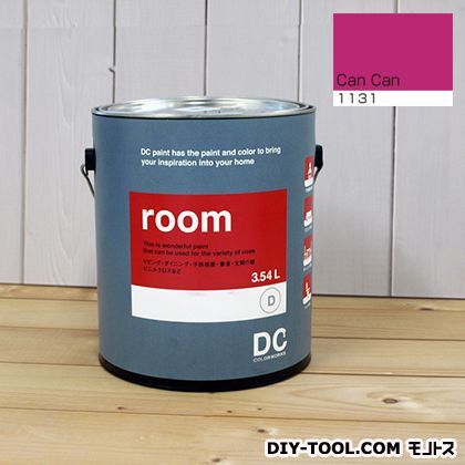 かべ紙に塗る水性塗料Room(室内壁用ペイント) 【1131】Can Can 約3.8L 1