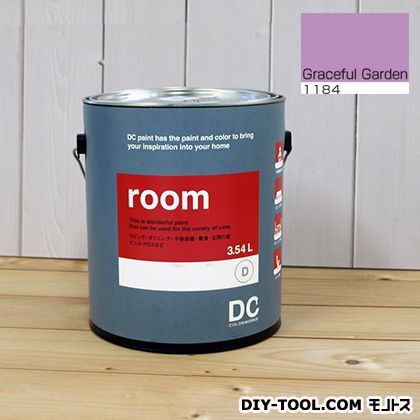 かべ紙に塗る水性塗料Room(室内壁用ペイント) 【1184】Graceful Garden 約3.8L 1