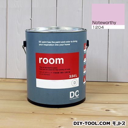 かべ紙に塗る水性塗料Room(室内壁用ペイント) 【1204】Noteworthy 約3.8L 1