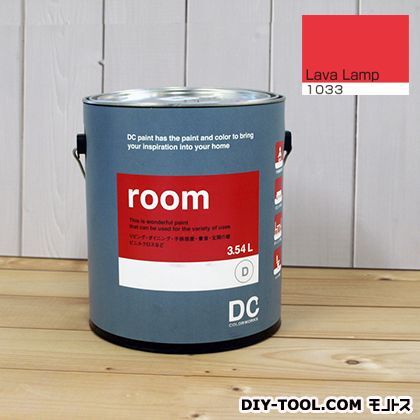 かべ紙に塗る水性塗料Room(室内壁用ペイント) 【1033】Lava Lamp 約3.8L 1