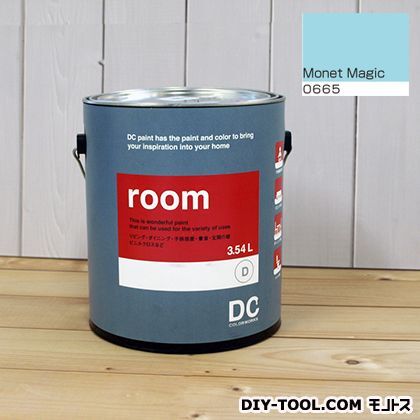 かべ紙に塗る水性塗料Room(室内壁用ペイント) 【0665】Monet Magic 約3.8L 1