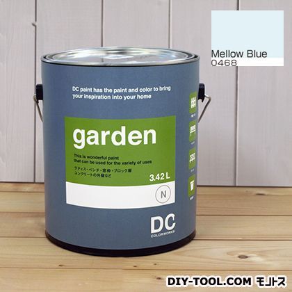 屋外用多用途水性塗料Garden(屋外用ペイント) 【0468】Mellow Blue 約3.8L 1