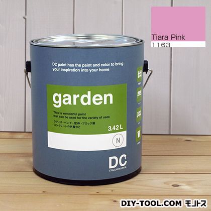屋外用多用途水性塗料Garden(屋外用ペイント) 【1163】Tiara Pink 約3.8L 1