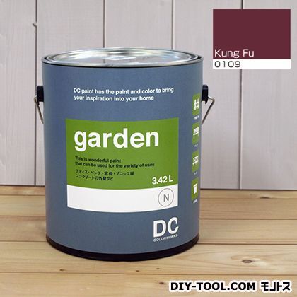 屋外用多用途水性塗料Garden(屋外用ペイント) 【0109】Kung Fu 約3.8L 1