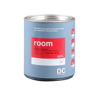 かべ紙に塗る水性塗料Room(室内壁用ペイント) 約0.9L 1182 1