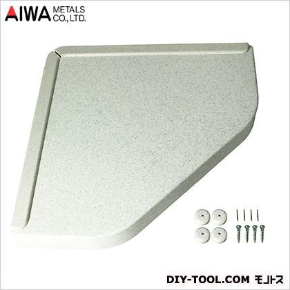 ワイドツッパリ三角棚 石目 230×320mm AP046N 1